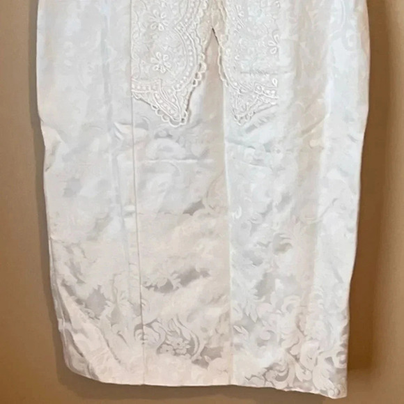 Jessica McClintock Vintage Off White Bridal 2-Piece Lace Suit - Picture 5 of 16